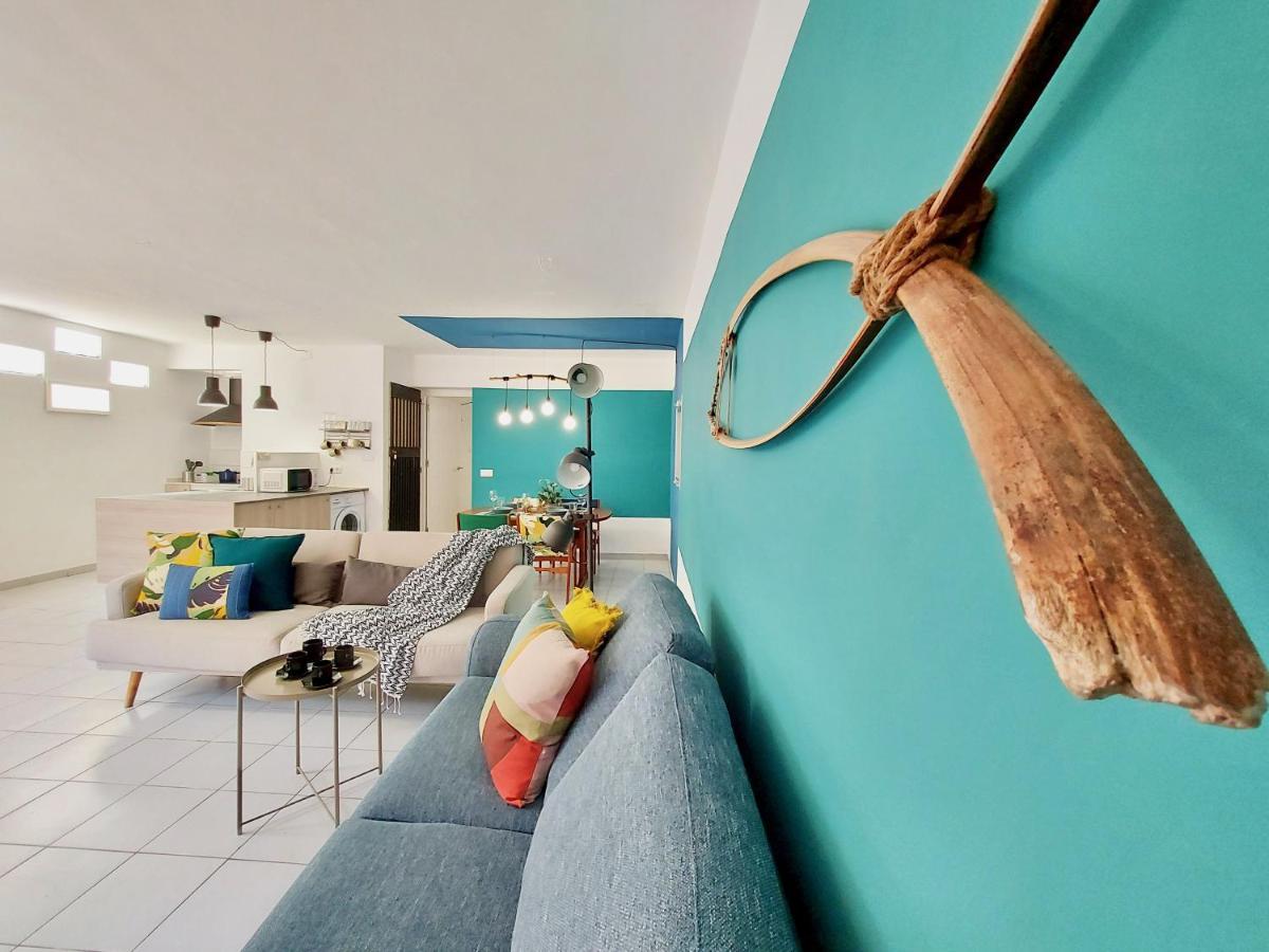 Casa Ana Con Jardin Lägenhet Punta Del Hidalgo Exteriör bild